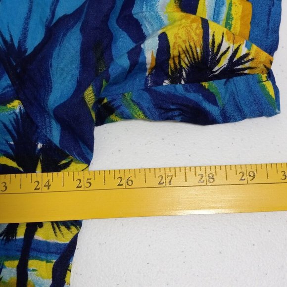 Old College Inn OCI Mens Size Lg Hawaiian Style Shirt Tropical Short Sleeve - Picture 8 of 10